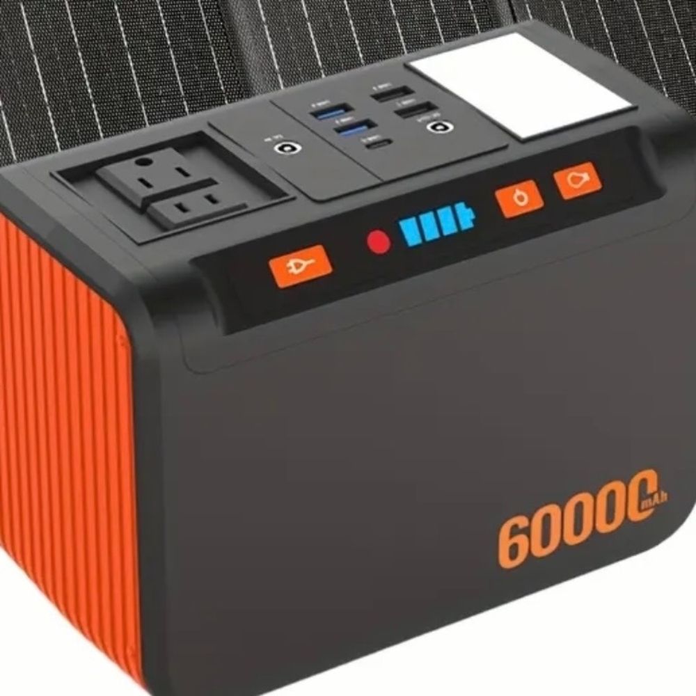 Portable Power Station with Solar Panels - Picture 2 of 6